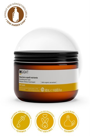 Insight Kuru Saçlar İçin Besleyici Maske 400 ml
