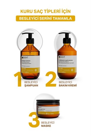 Insight Kuru Saçlar için Besleyici Saç Kremi 350 ml