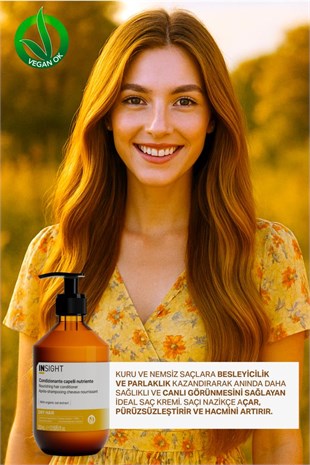 Insight Kuru Saçlar için Besleyici Saç Kremi 350 ml