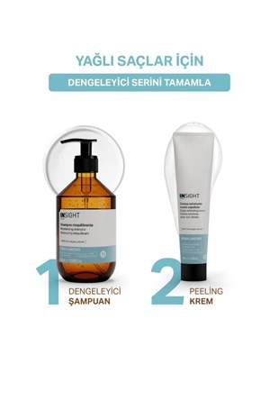 Insight Yağlı Saçlar İçin Dengeleyici Şampuan 350 ml