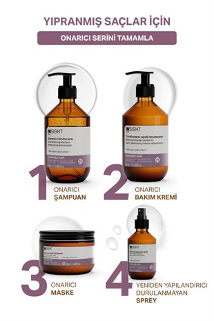 Insight Yıpranmış Saçlar İçin Onarıcı Şampuan 350 ml