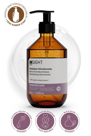 Insight Yıpranmış Saçlar İçin Onarıcı Şampuan 350 ml