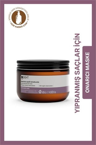 Insight Yıpranmış Saçlar İçin Onarıcı Maske 400 ml