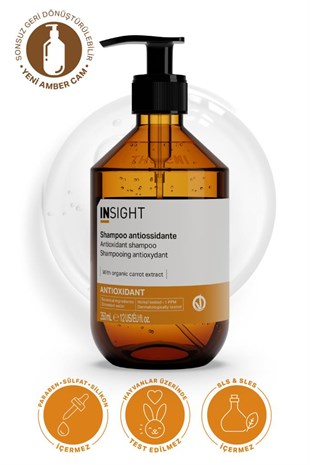 Insight Zararlı Dış Etkenlere Karşı Antioksidan Yenileyici Şampuan 350 ml