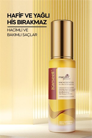 Karseell Maca Özü Saç Bakım Yağı 50 ml 