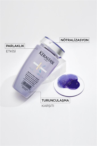 Kerastase Blond Absolu Bain Ultra-violet Istenmeyen Sarı&turuncu Yansımaları Nötralize Eden Şampuan