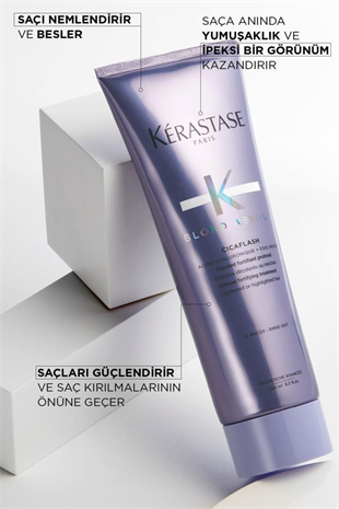 Kerastase Blond Absolu Cicaflash Sarı Saçlar Için Parlaklık Veren Durulanan Saç Bakım Kremi 250ml
