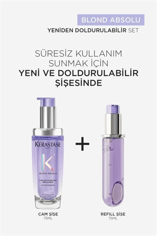 Kerastase Blond Absolu Lhuile Cicagloss Sarı Saçlar Için Saç Bakım Yağı 75 ml