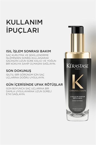 Kerastase Chronologiste Lhuile De Parfum Canlandırıcı Saç Bakım Yağı 75 ml