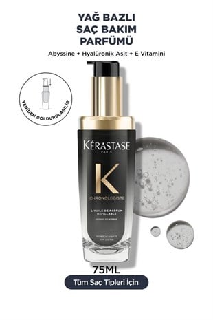 Kerastase Chronologiste Lhuile De Parfum Canlandırıcı Saç Bakım Yağı 75 ml