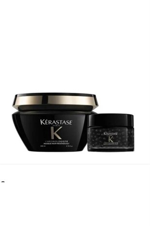 Kerastase Chronologiste Rituel Noir For Hair Kofre 200+50 ml