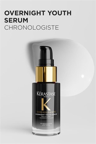 Kerastase Chronologiste Yaşlanma Belirtileriyle Zayıflayan Saçlar Için Gece Bakım Serumu 30 ml