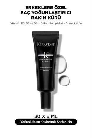 Kerastase Densifique Homme Saç Yoğunlaştırıcı Serum 30 x 6 ml