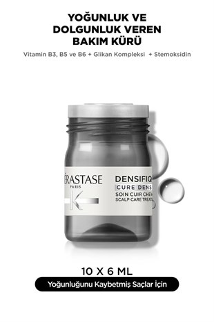 Kerastase Densifique Saç Yoğunluğu Artıran Saç Derisi Bakım Kürü 10*6m