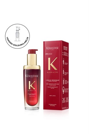 Kerastase Elixir Ultime Huile Originale Refillable Saç bakım Yağı 75 ml 