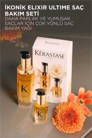 Kerastase Elixir Ultime Ikonik Saç Bakım Yağı Duo Set 75+30 ML