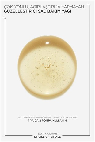 Kerastase Elixir Ultime L‘Huile Originale Oil 30 ml Saç Bakım Yağı