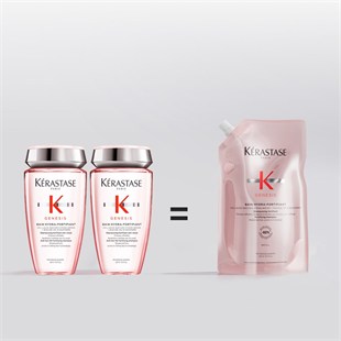 Kerastase Genesis Bain Hydra-Fortifiant 500 ml Şampuan Refilli
