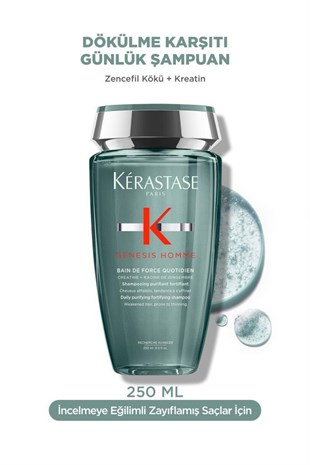Kerastase Genesis Homme Bain De Force Ouotidien Güçlendirici Şampuan 250ml