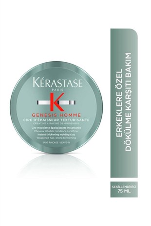 Kerastase Genesis Homme Şekillendirici Wax 75ml