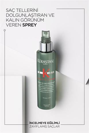 Kerastase Genesis Homme Spray De Force Güçlendirici Ve Şekillendirici Sprey 150 ml