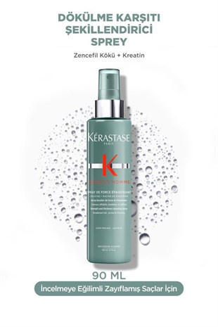 Kerastase Genesis Homme Spray De Force Güçlendirici Ve Şekillendirici Sprey 150 ml