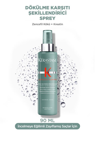 Kerastase Genesis Homme Spray De Force Güçlendirici Ve Şekillendirici Sprey 150 ml