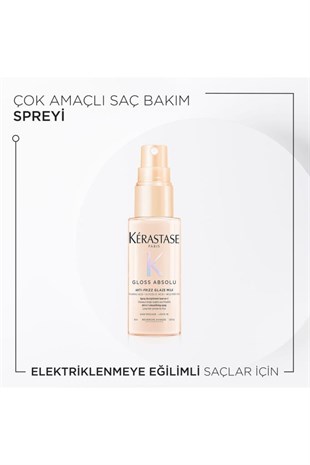Kerastase Gloss Absolu Anti-Frizz Hair Saç Bakım Seti 80 ML