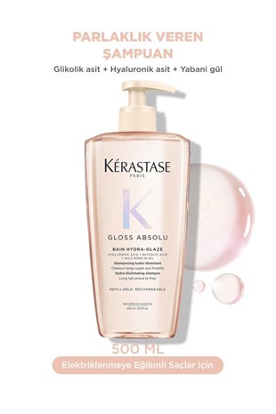 Kerastase Gloss Absolu Bain Hydra-glaze Şampuan 500 ml