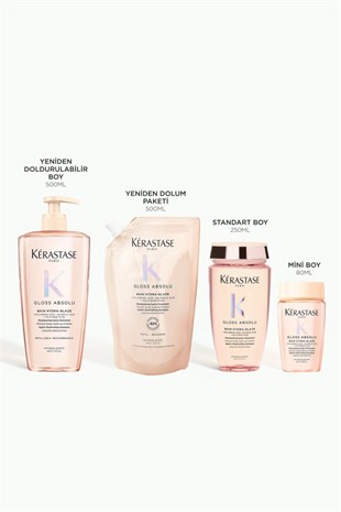 Kerastase Gloss Absolu Elektriklenmeye Eğilimli Saçlar Için Parlaklık Veren Şampuan 80 ml