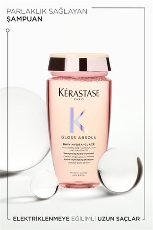 Kerastase Gloss Absolu Elektriklenmeye Eğilimli Saçlar Için Parlaklık Veren Şampuan 250 ml