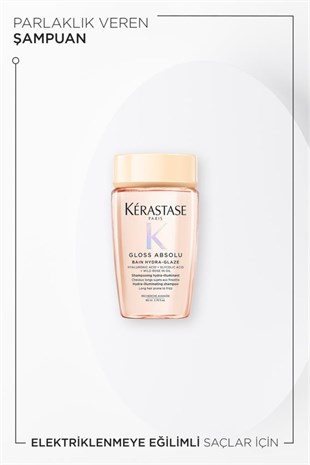 Kerastase Gloss Absolu Elektriklenmeye Eğilimli Saçlar Için Parlaklık Veren Şampuan 80 ml