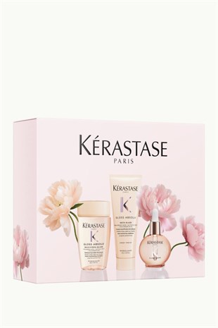 Kerastase Gloss Absolu Parlaklık Veren Üçlü Saç Bakım Seti 80 ML