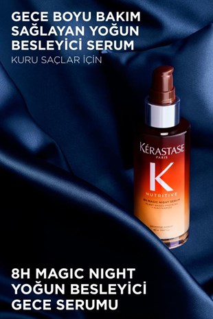 Kerastase Nutritive 8h Magic Night Yoğun Besleyici Gece Serum Duo Set 90 ML