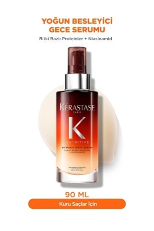 Kerastase Nutritive 8h Magic Night Yoğun Besleyici Gece Serumu 90 ml