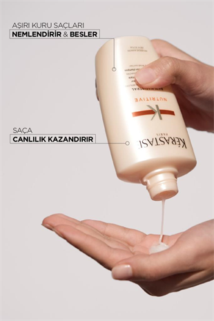 Kerastase Nutritive Bain Magistral Aşırı Kuru Saçlar Için Yoğun Nemlendirici Şampuan 250 ml