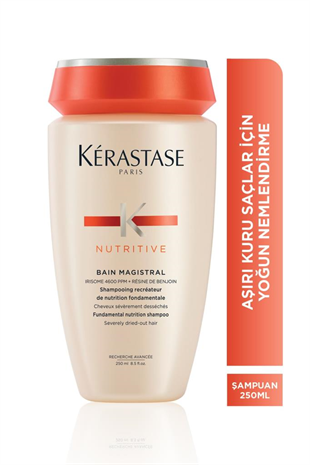 Kerastase Nutritive Bain Magistral Aşırı Kuru Saçlar Için Yoğun Nemlendirici Şampuan 250 ml