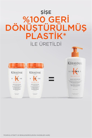 Kerastase Nutritive Bain Satin Riche Yoğun Nemlendirici Şampuan 500 ml
