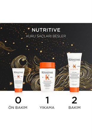 Kerastase Nutritive Essentials Kuru Saçlar İçin Bakım Seti 80 ML