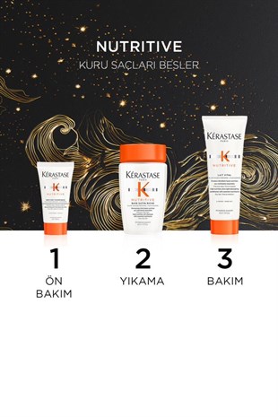 Kerastase Nutritive Essentials Kuru Saçlar İçin Bakım Seti 80 ML