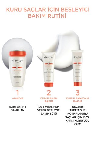 Kerastase Nutritive Lait Vital Kuru Saçlar Için Saç Bakım Kremi 200 ml