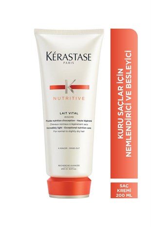 Kerastase Nutritive Lait Vital Kuru Saçlar Için Saç Bakım Kremi 200 ml