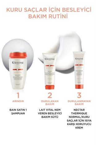 Kerastase Nutritive Lait Vital Kuru Saçlar Için Saç Bakım Kremi 200 ml