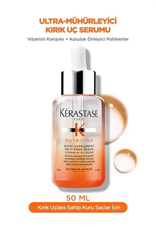 Kerastase Nutritive Nutri-Supplement Ultra-Mühürleyici Kırık Uç Serumu 50 ml