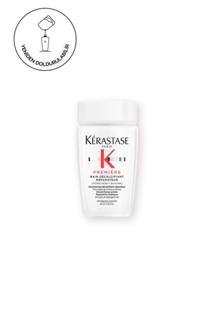 Kerastase Première Bain Decalcifiant Reparateur Yıpranmış Saçlar Için Onarım Sağlayan Şampuan 80 ml
