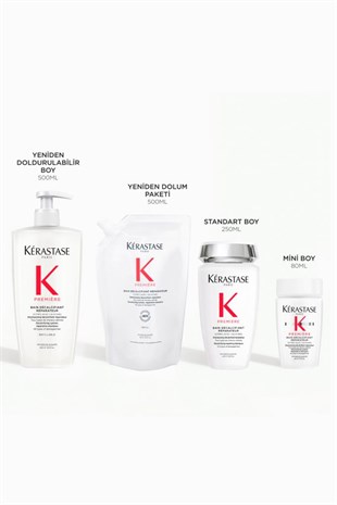 Kerastase Première Bain Decalcifiant Reparateur Yıpranmış Saçlar Için Onarım Sağlayan Şampuan 80 ml
