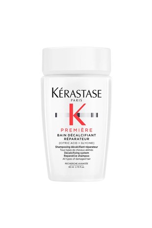 Kerastase Première Bain Decalcifiant Reparateur Yıpranmış Saçlar Için Onarım Sağlayan Şampuan 80 ml