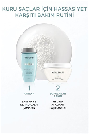 Kerastase Specifique Bain Dermocalm Riche Kuru Saç Derisi Için Hassasiyet Karşıtı Şampuan 250 ml