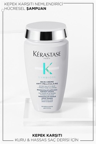 Kerastase Symbiose Kepek Karşıtı Nemlendirici Hücresel Şampuan 250 ml