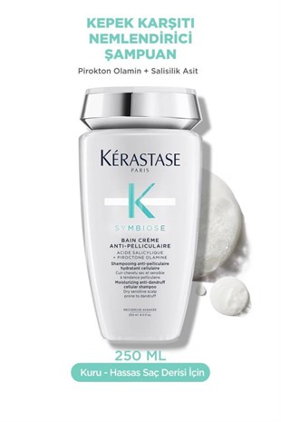 Kerastase Symbiose Kepek Karşıtı Nemlendirici Hücresel Şampuan 250 ml